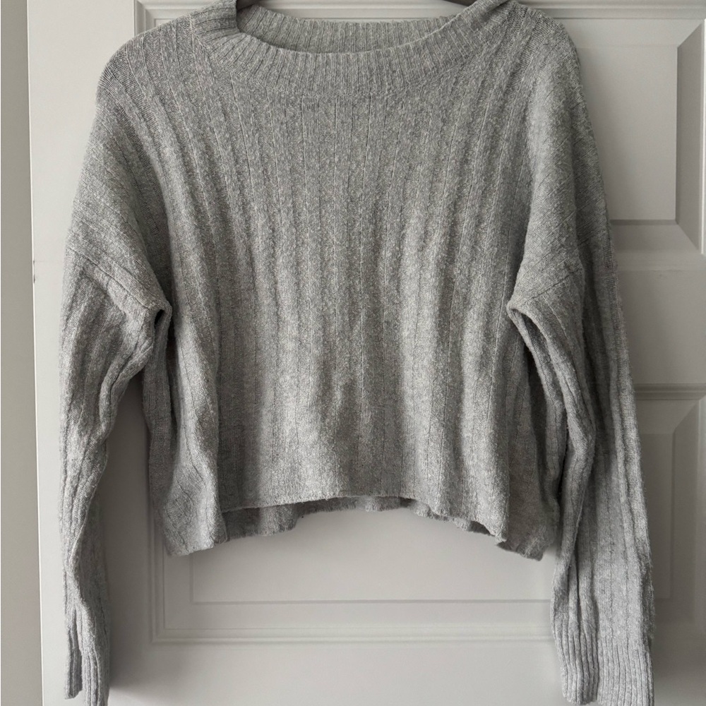 American Eagle Outfitters Light Gray Women's Sweater